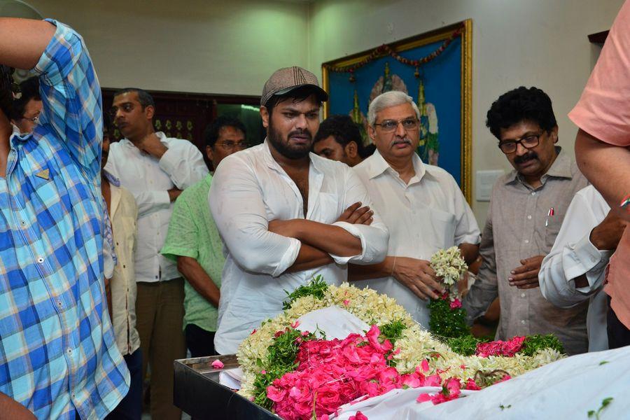 Dasari Narayana Rao Condolences Photos