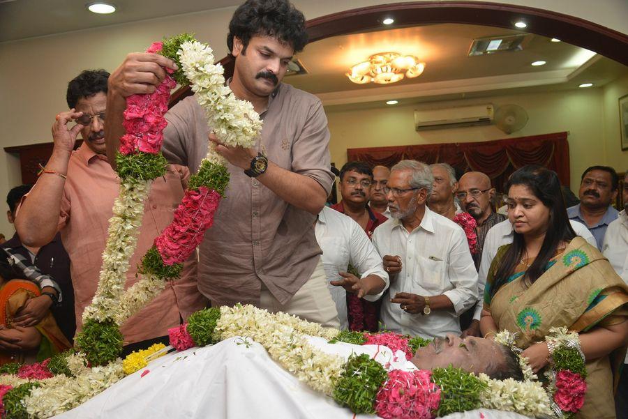 Dasari Narayana Rao Condolences Photos