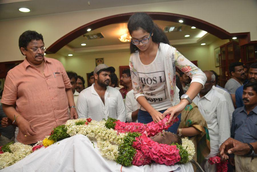 Dasari Narayana Rao Condolences Photos