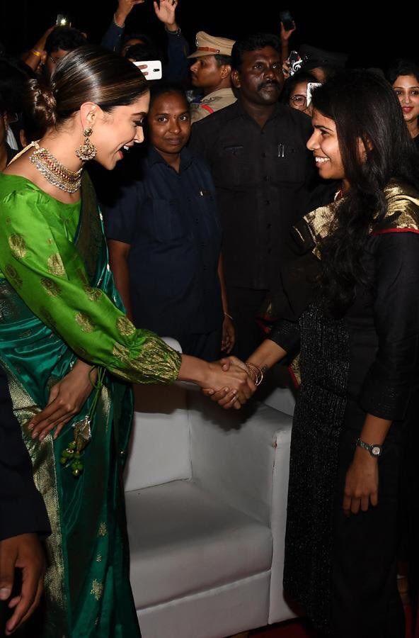 Deepika Padukone & Rana Daggubati at Social Media Summit Awards 2017 in AP