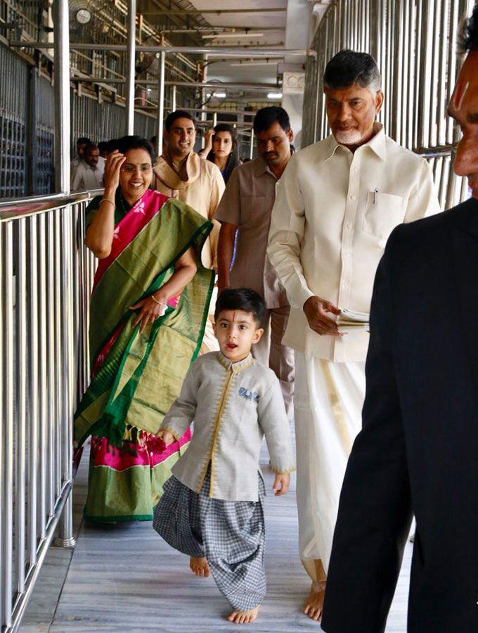 Devansh Birthday Celebrations In Tirumala Photos