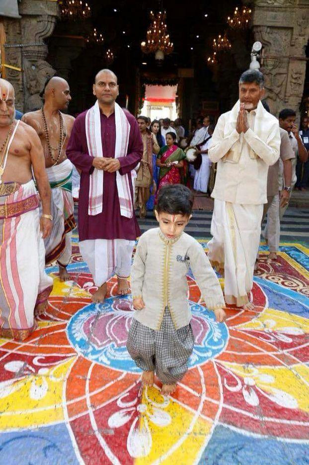 Devansh Birthday Celebrations In Tirumala Photos