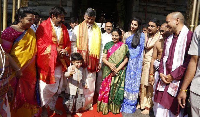 Devansh Birthday Celebrations In Tirumala Photos