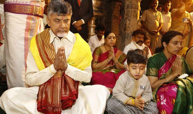Devansh Birthday Celebrations In Tirumala Photos
