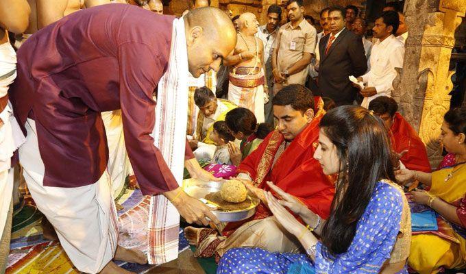 Devansh Birthday Celebrations In Tirumala Photos