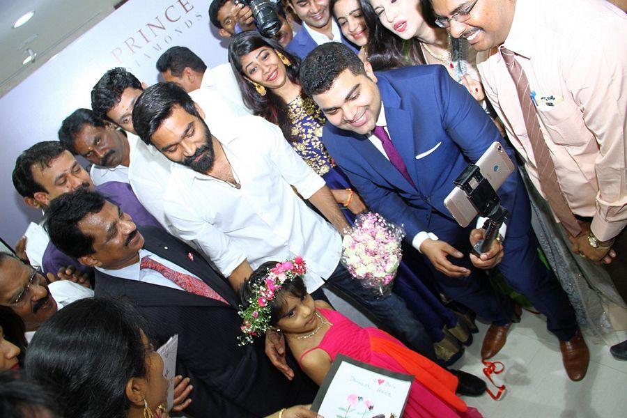 Dhanush inaugurates Prince Jewellery showroom in Coimbatore