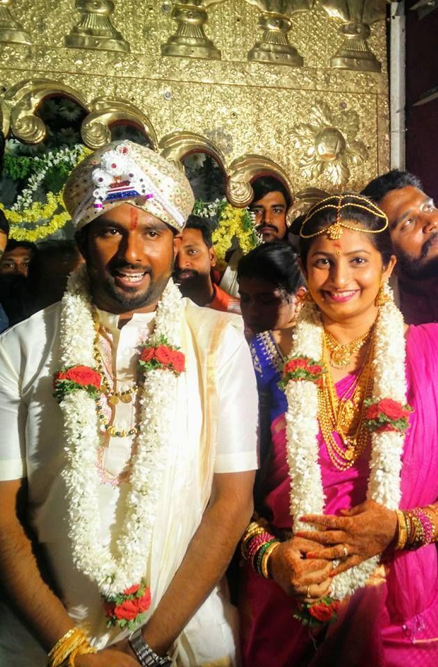 Director Simple Suni Marriage Photos