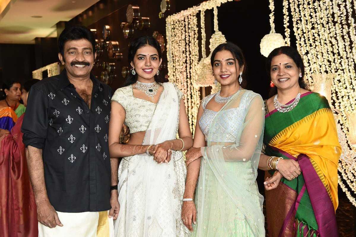 Dr Rajasekhar Nephew Karthik Wedding Pics