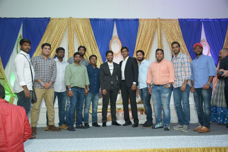 Duvvada Jagannadham Movie Team at New Jersey Meet Photos