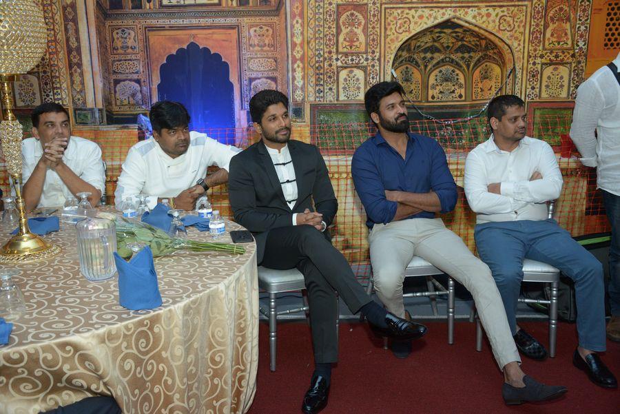 Duvvada Jagannadham Movie Team at New Jersey Meet Photos