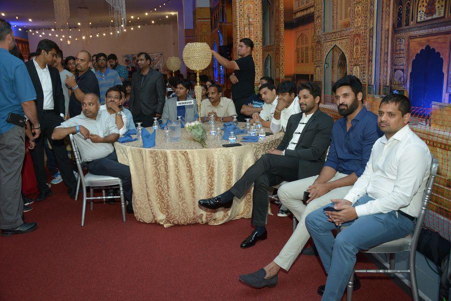 Duvvada Jagannadham Movie Team at New Jersey Meet Photos