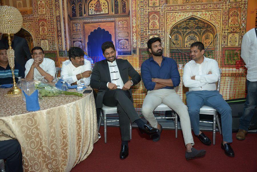 Duvvada Jagannadham Movie Team at New Jersey Meet Photos