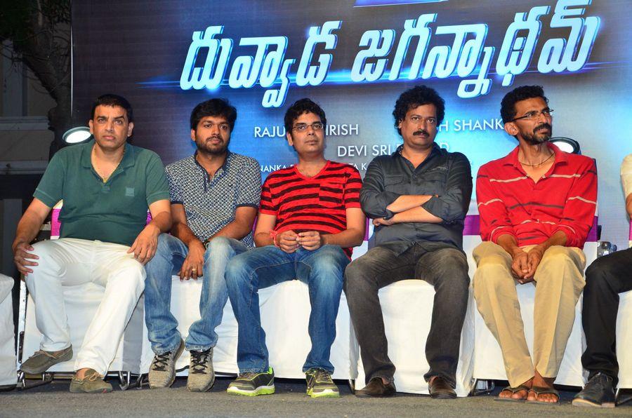 Duvvada Jagannadham Theatrical Trailer Launch Photos