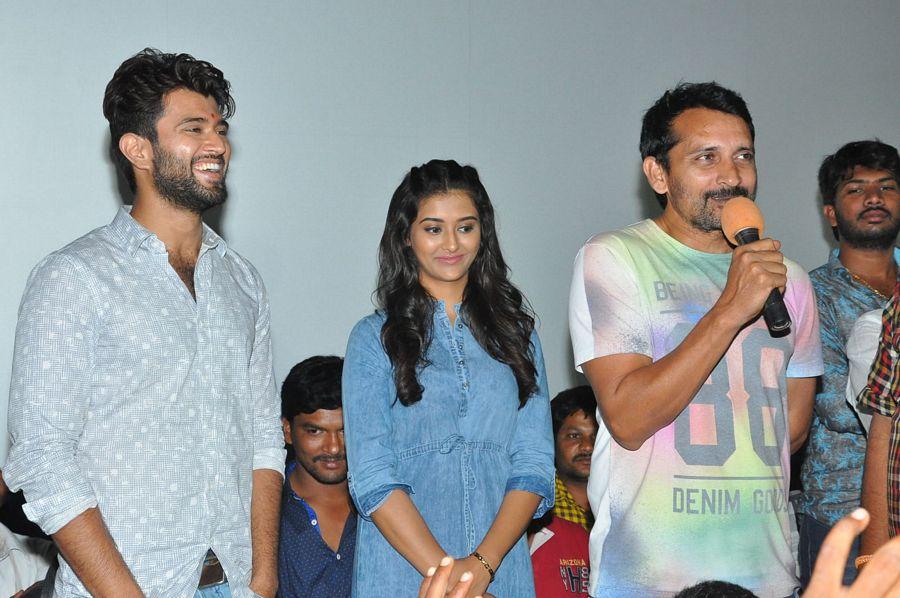 Dwaraka Movie Success Tour Photos at Guntur