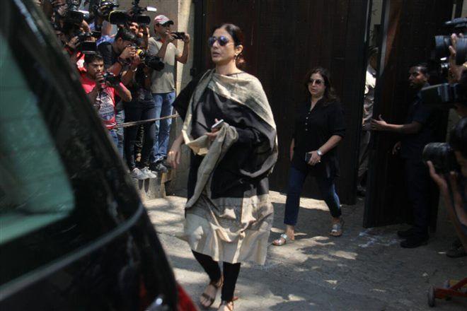 EXCLUSIVE PHOTOS: Celebs Pay Condolence To Actress Sridevi