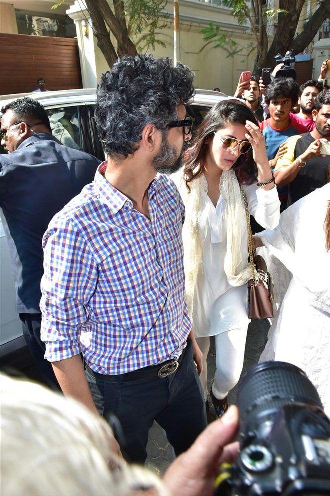 EXCLUSIVE PHOTOS: Celebs Pay Condolence To Actress Sridevi