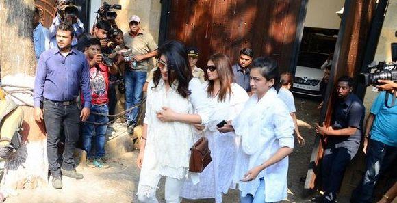 EXCLUSIVE PHOTOS: Celebs Pay Condolence To Actress Sridevi