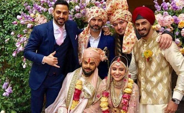 EXCLUSIVE Virat Kohli & Anushka Sharma Wedding Ceremony Photos