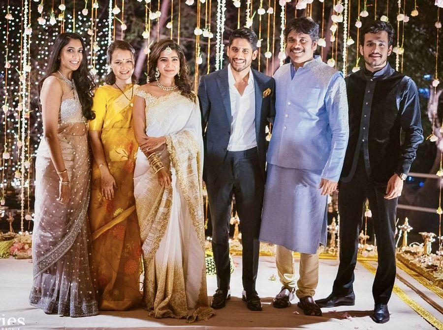 Exclusive Photos Naga Chaitanya & Samantha Engagement