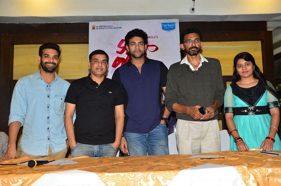 Fidaa Movie Team Press Meet in Vijayawada Photos