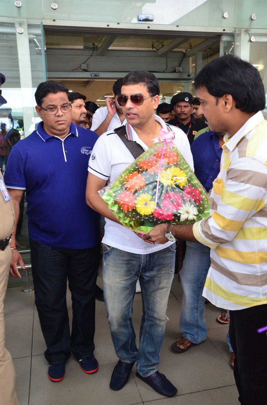 Fidaa Movie Team at Vijayawada Airport Photos