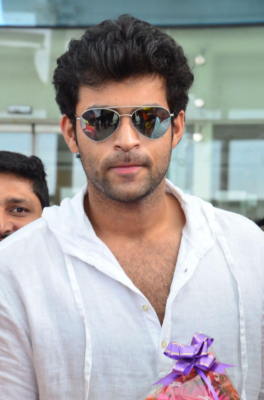 Fidaa Movie Team at Vijayawada Airport Photos