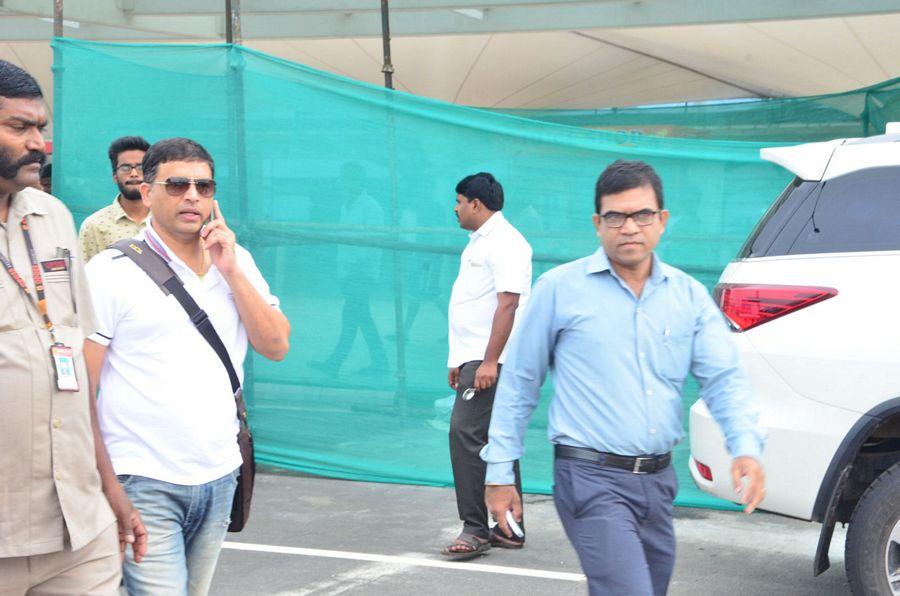 Fidaa Movie Team at Vijayawada Airport Photos