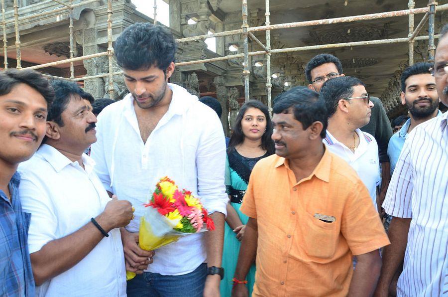 Fidaa Team Visits Dwaraka Tirumala Temple Photos