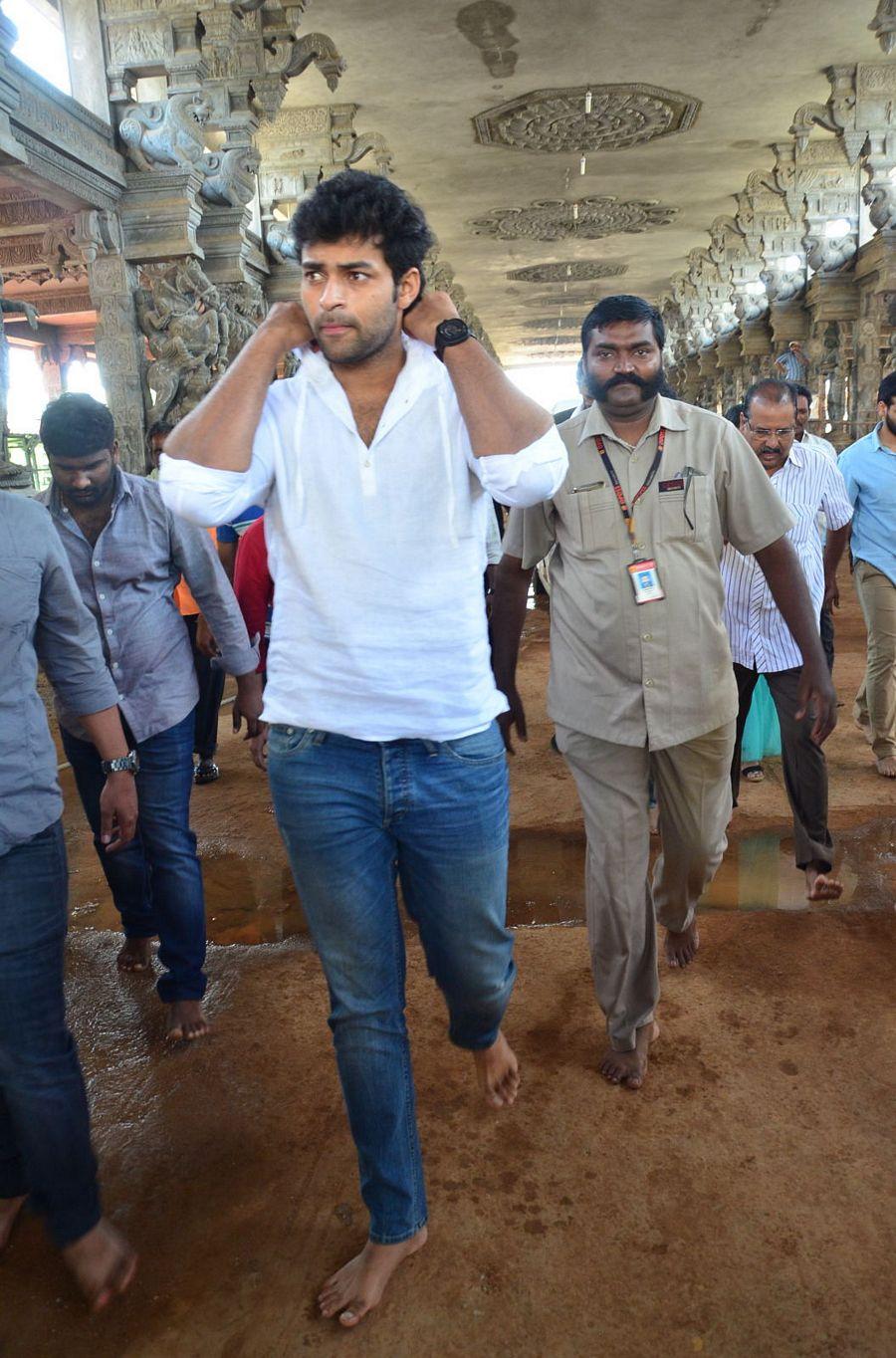 Fidaa Team Visits Dwaraka Tirumala Temple Photos