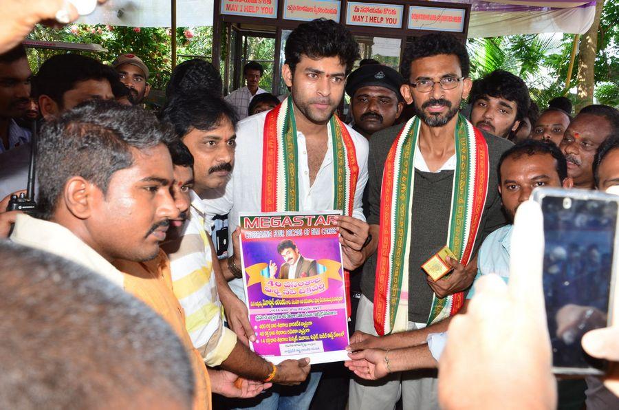 Fidaa Team Visits Dwaraka Tirumala Temple Photos