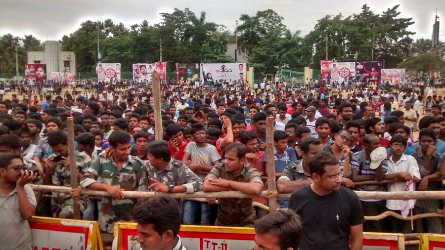 Full Packed with Crowd at Janasena Prasthanam Photos