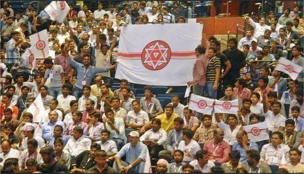 Full Packed with Crowd at Janasena Prasthanam Photos