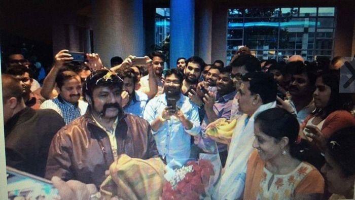 Gautamiputra Satakarni Movie Team At New Jersey Photos