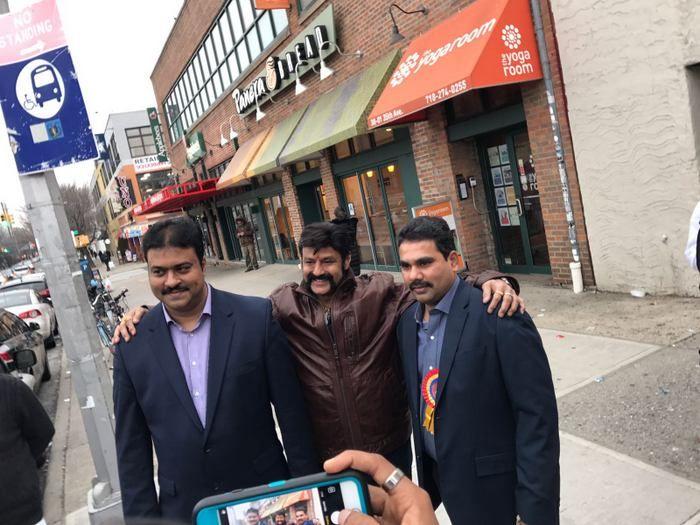 Gautamiputra Satakarni Movie Team At New Jersey Photos