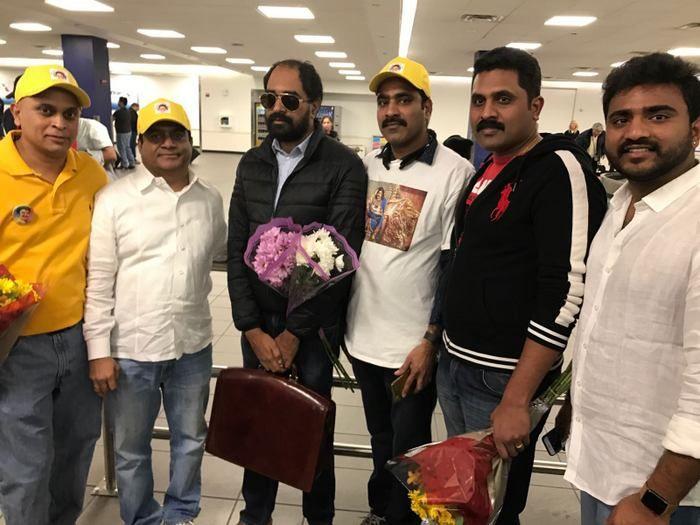 Gautamiputra Satakarni Movie Team At New Jersey Photos