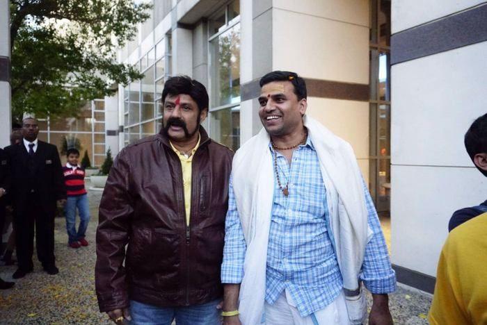 Gautamiputra Satakarni Movie Team At New Jersey Photos