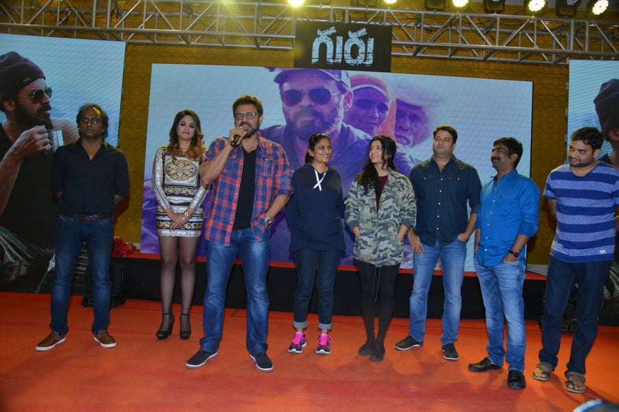 Guru Movie Trailer Launch Pics
