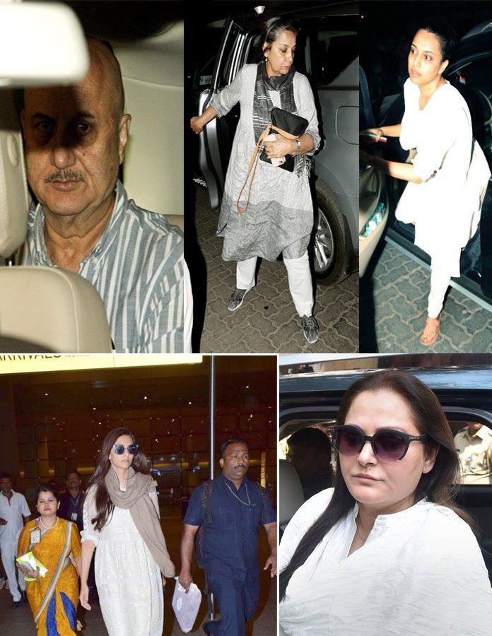 HIGHLIGHTS: South Indian celebrities pay tribute to late actor Sridevi