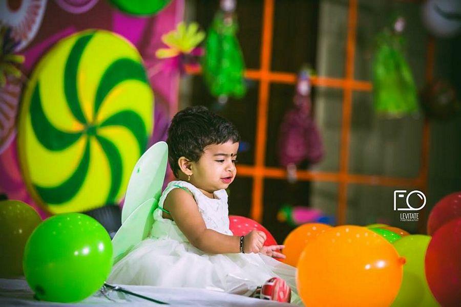 Hemachandra & Sravana Bhargavi Daughter 1st Birthday Celebrations Photos