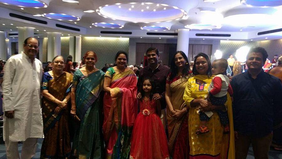 Hemachandra & Sravana Bhargavi Daughter Cradle Ceremony Photos