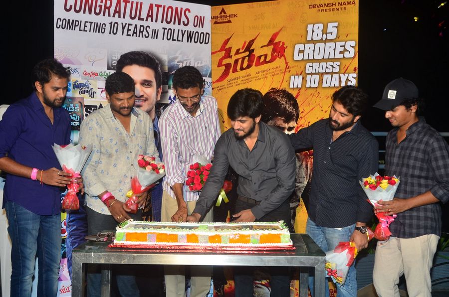 Hero Nikhil 10 Years Celebrations Party Photos