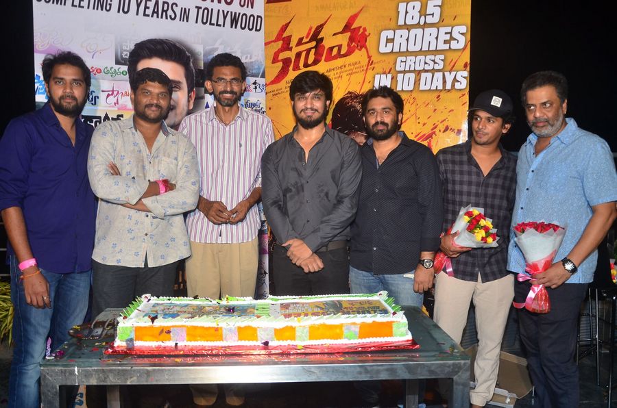 Hero Nikhil 10 Years Celebrations Party Photos