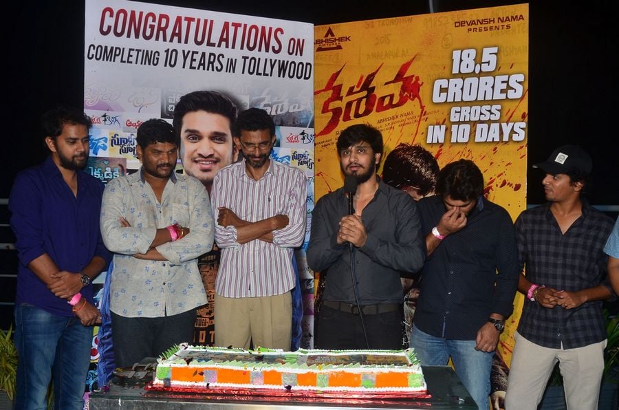Hero Nikhil 10 Years Celebrations Party Photos