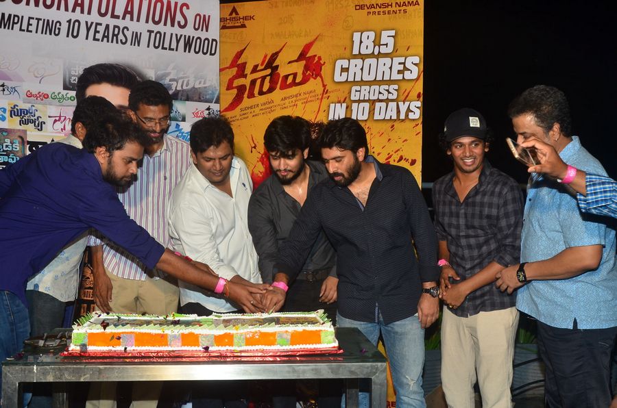 Hero Nikhil 10 Years Celebrations Party Photos