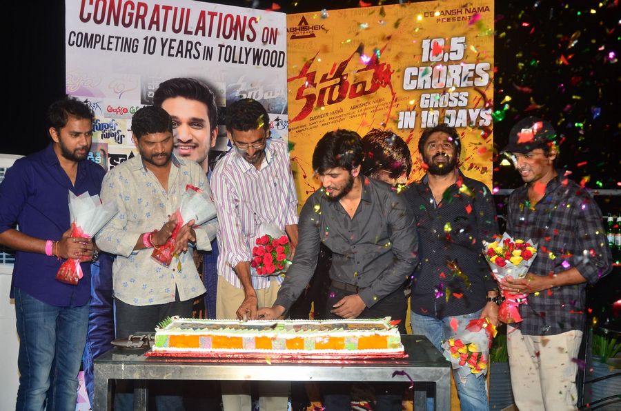 Hero Nikhil 10 Years Celebrations Party Photos