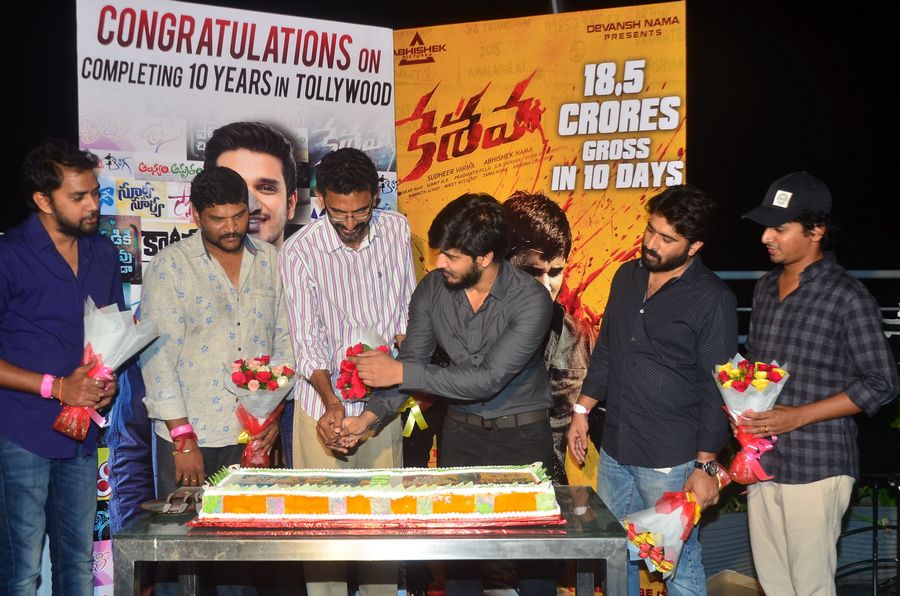 Hero Nikhil 10 Years Celebrations Party Photos