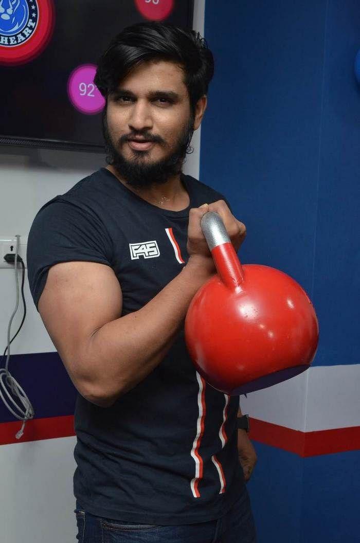 Hero Nikhil at F45 Fitness Centre Launch Photos