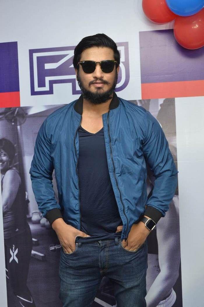 Hero Nikhil at F45 Fitness Centre Launch Photos