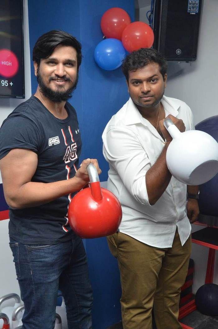 Hero Nikhil at F45 Fitness Centre Launch Photos