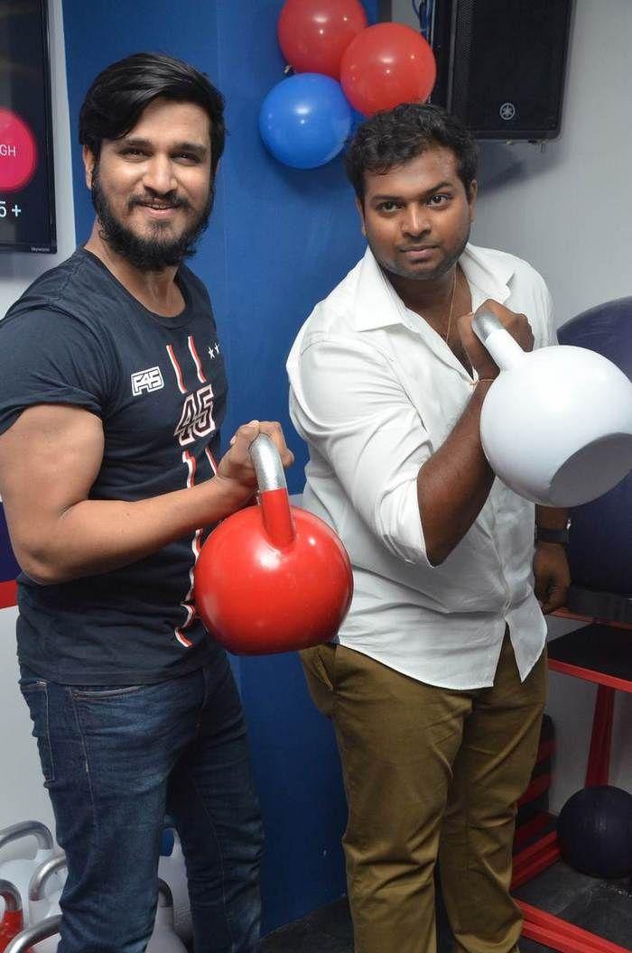 Hero Nikhil at F45 Fitness Centre Launch Photos